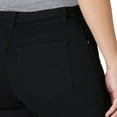 thumbnail image 3 of Capri Jean Lee para mujer, corte holgado, talla 10, color negro, 3 of 5