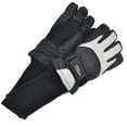 thumbnail image 2 of KANGO Winter WindStopper Waterproof Snow Ski Gloves – Grey & Black – Unisex Outdoor 2 of 4