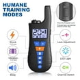 thumbnail image 5 of USCAMEL Shock Collar with Remote for Dogs, Waterproof Dog Training Collar for Small Medium Large Dogs, Rechargeable Electronic Collar with Sound Vibration Electric Shock Modes and Flashlight, 5 of 9