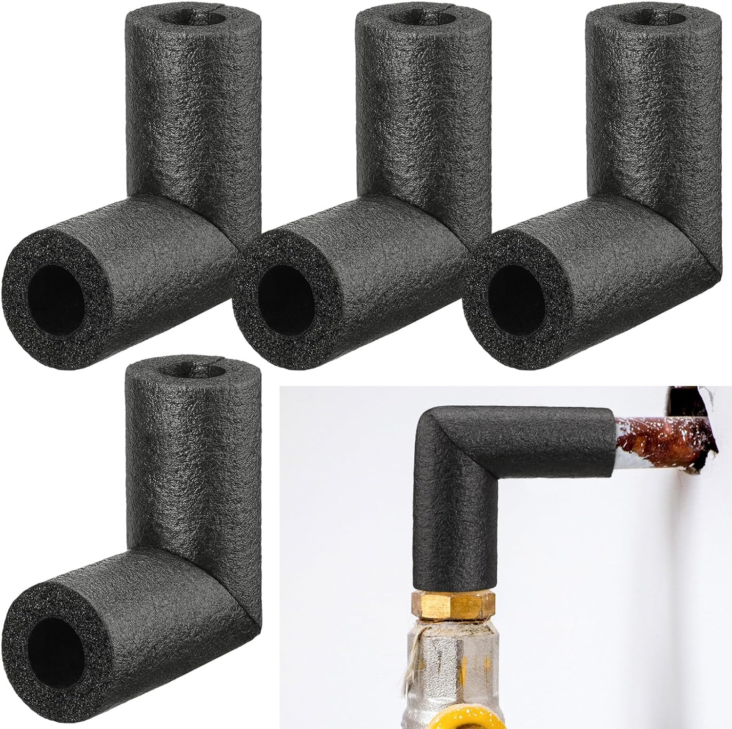 Tube En Mousse Isolante - 30 Mm Diamètre Intérieur, 5 Mm épaisseur, 1,75 M - Pour Poignées D'outils Et Isolation Tuyaux - 2