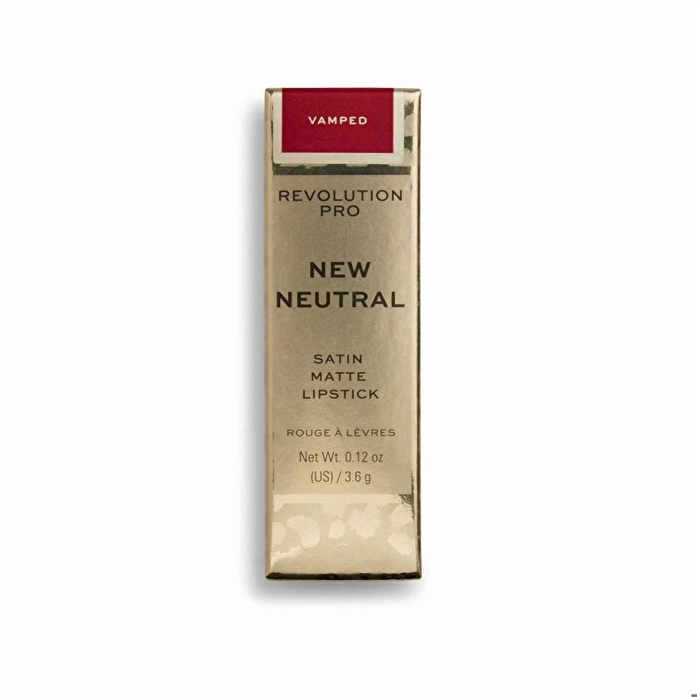 Revolution Pro New Neutral Satin Matte Lipstick - Vamped