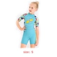 thumbnail image 2 of Greeniant Traje de neopreno para niños, ropa de baño gruesa para mantener el calor, ropa de baño cómoda para niños, ropa de buceo para usar en la Deportes acuáticos Azul claro S Greeniant OD003684-11, 2 of 6