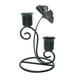 thumbnail image 1 of Candelabro con candelabro de palo, soporte de vela con palo de metal de doble cabeza para el Día de San Valentín Negro, 1 of 9