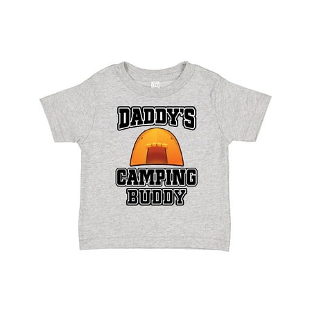 

Inktastic Daddys Camping Buddy Gift Toddler Boy or Toddler Girl T-Shirt