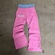 thumbnail image 4 of Pantalones deportivos casuales con letras de hip hop callejero Y2k, pantalones anchos y holgados con empalme de celosía, ropa para hombre, 4 of 6