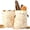 B-2PC, variant on Michel Dupont Beeswax Bread Bags, XL Reusable Cotton Bread Storage Bags with Wax Lining, Wide Zipper Sourdough Bread Keeper for Freshness and Kitchen Storage
