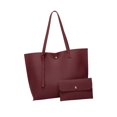 thumbnail image 1 of Monedero totalizador de cuero PU para mujer Perfecl Hobo Rojo oscuro, 1 of 8