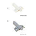 thumbnail image 4 of Scienceny Accesorios de amortiguación para cocina, puerta de armario de plástico, muebles, dispositivo montado anticolisión, cajón de parada, Herramientas y ferretería Blanco, 4 of 6