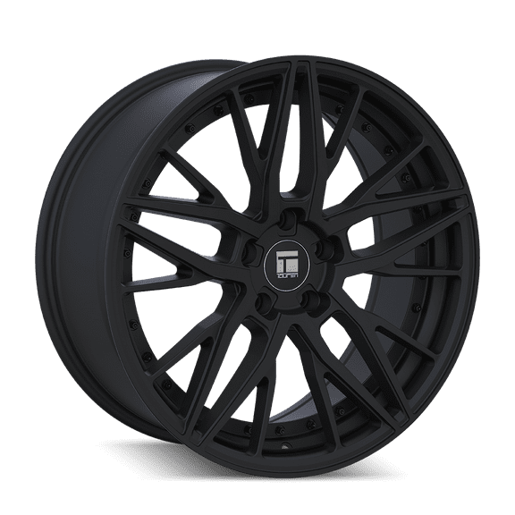 Touren Tr93-3293 20X9 5X120 35Et 72.56Cb Satin Black/Black Rivet