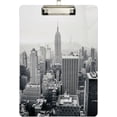 thumbnail image 2 of FMSHPON New York City Clipboard Hardboard Wood Nursing Clip Board and Pull for Standard A4 Letter 13x9 inches, 2 of 8