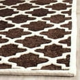 thumbnail image 2 of Safavieh  Handmade Precious Geesche Modern Polyester Rug Dark Brown 4' x 6' 4' x 6' Indoor Living Room, Bedroom, Dining Room Rectangle, 2 of 2