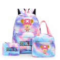 thumbnail image 1 of 3Pcs/set Anime One Piece School Backpack For Children Girl Backpack Back To School Bookbag Student Kawaii Lunch Bags Pencil Box, 1 of 5