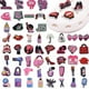 thumbnail image 2 of Crocs Jibbitz Pins Atractivos Mujeres DIY Zapatos Charm Botón Combinado, 2 of 4