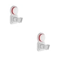 thumbnail image 2 of maskred Support Mural Réglable Rétractable à Ventouse Sans Perçage Clou - Support Sans Perçage pour Salle de Bain SPA Blanc 2ensemble, 2 of 6