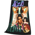 thumbnail image 2 of Kali Actress Uchis Flannel Blanket Air Conditioning Blanket Nap Blanket Sofa Throw Blanket Throw Blankets 80"X60", 2 of 5