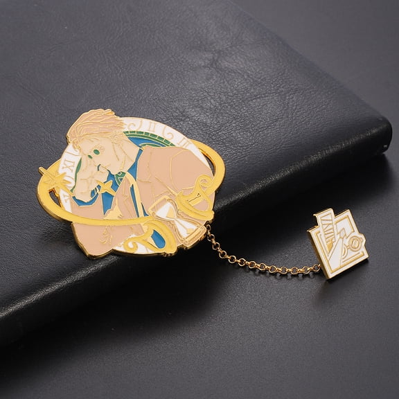 Japanese cartoon anime Jujutsu Kaisen brooch five knotweed Yoshihito double-sided Sukudan Great Demon King metal badge