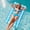 Blue, variant on Inflatable Water Hammock Floating Lounger, Pool Air Mattress Sleeping Bed for Beach Lake Pool Relaxation(Green,133X71CM)