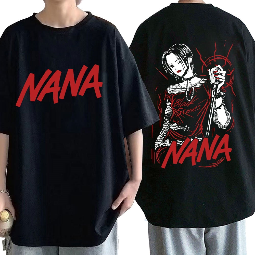 トップス Nana Nana Osaki T-Shirts Anime Girl Print Men Women Casual