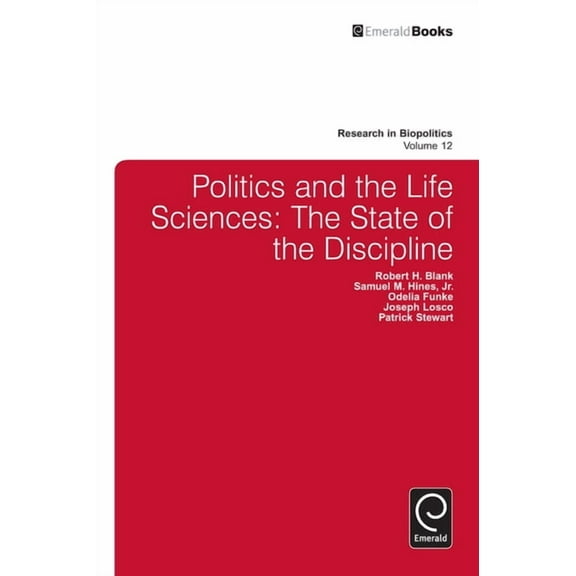 Research in Biopolitics Politics and the Life Sciences, Book 12, (Hardcover)