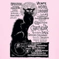 thumbnail image 3 of CafePress - Chat Noir Cat T Shirt - Light T-Shirt Kids XS-XL, 3 of 4