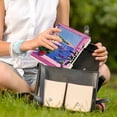 thumbnail image 5 of FORMRS 1-Subject Spiral Notebook 8" x 5" College Ruled 60 Refillable Sheet A5 Hard Cover, 2 Pack, Purple Window Scene, 5 of 7