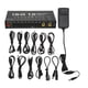 thumbnail image 3 of Potencia De Pedal De 10 Vías, Protección De Circuito De Entrada De 12 V CC, Fuente De Alimentación Multiefecto Menos Interferencia Para Guitarra Eléctrica, 3 of 8