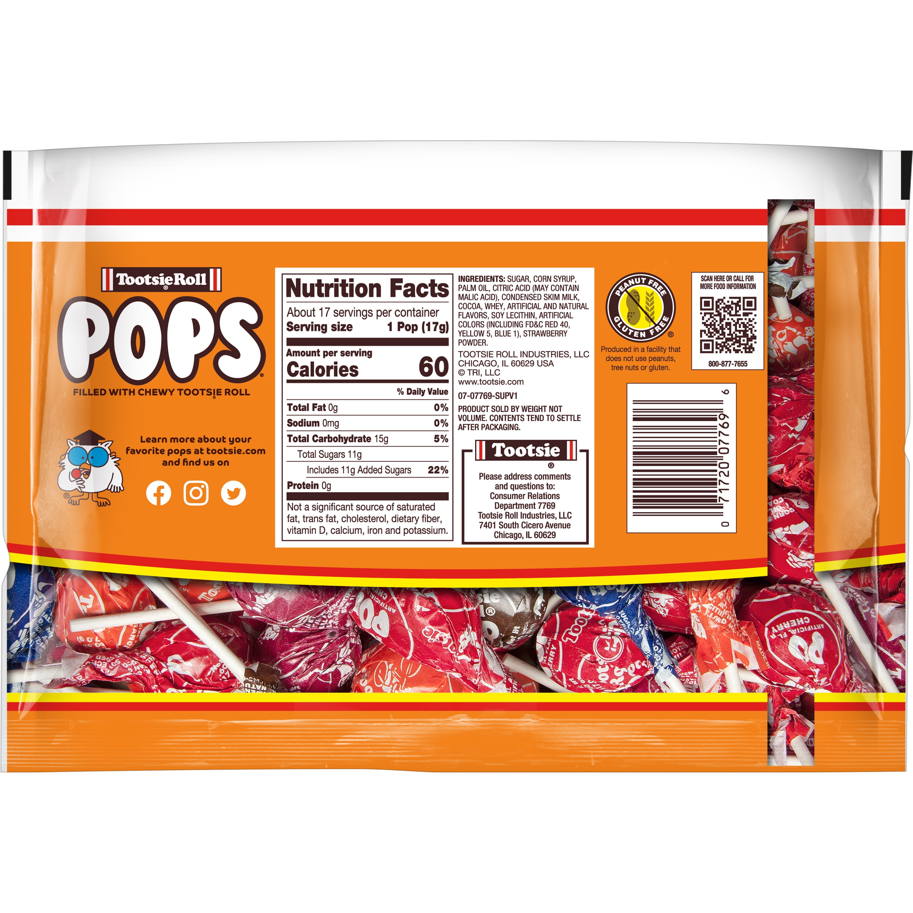 Tootsie Roll Pops Variety Pack - 90 Lecca Lecca Italia