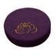 thumbnail image 5 of Cojín de meditación redondo tradicional que se en el suelo para la meditación en la oficina Violeta Oscuro 10cm Cola Cojín del asiento, 5 of 8