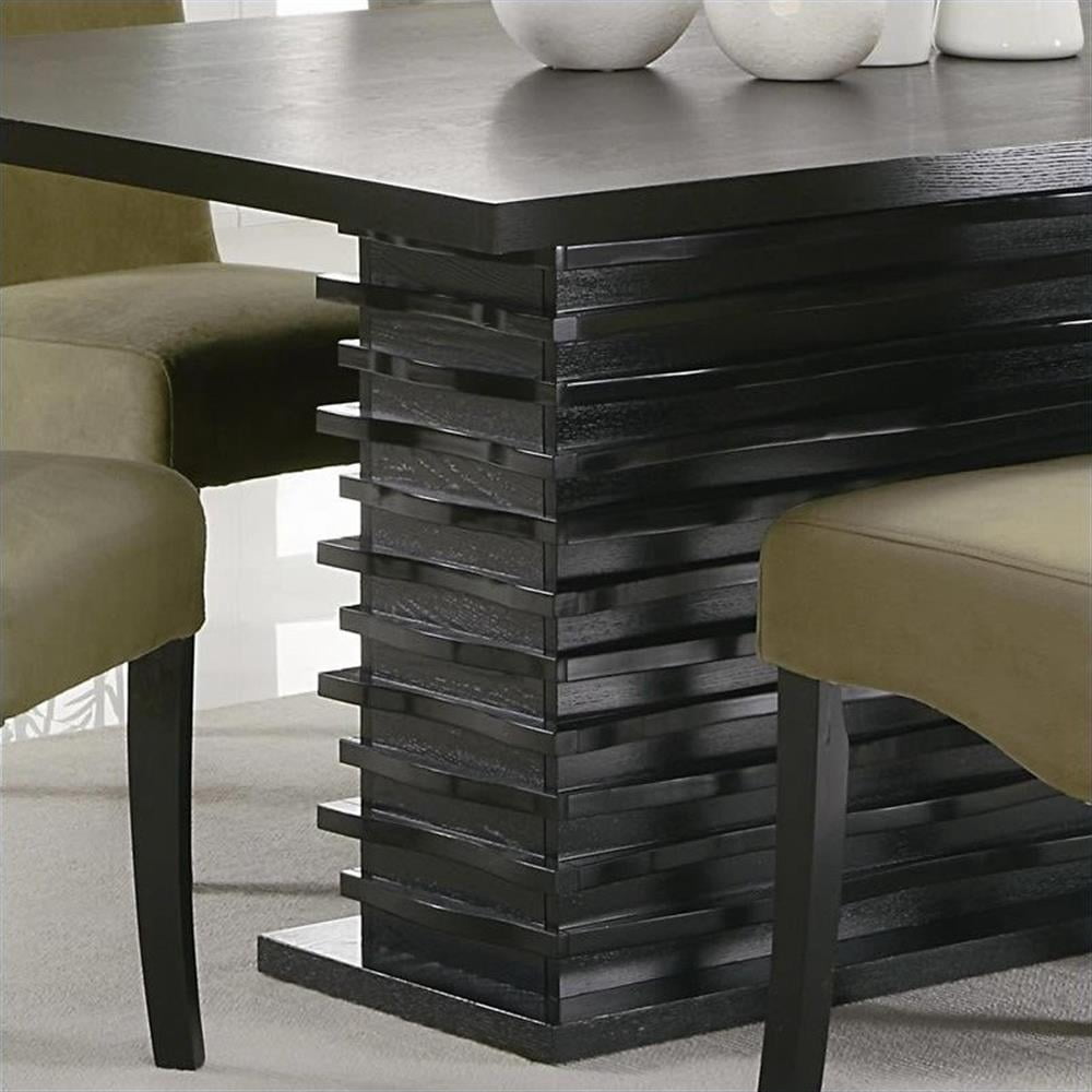Stanton Rectangular 66-inch Dining Table Black