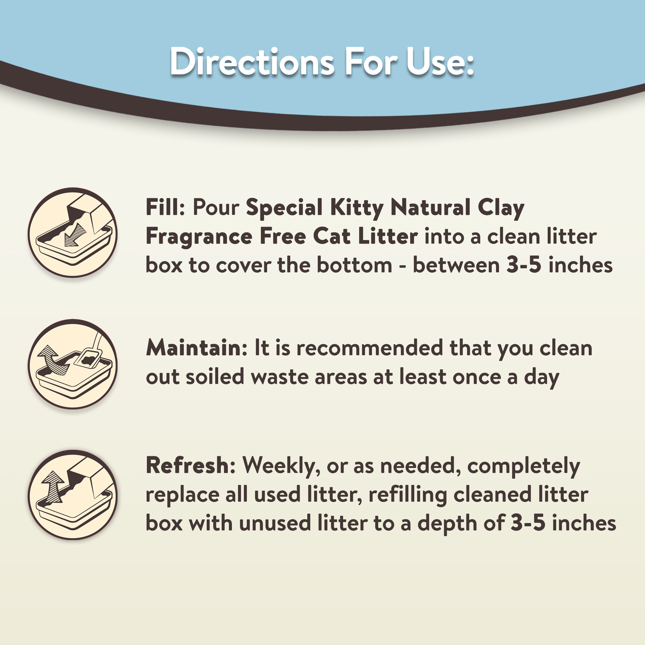 Special Kitty Lightweight & Scoopable Clumping Cat Litter, Fresh Scent, 8.5 lb - image 3 of 7
