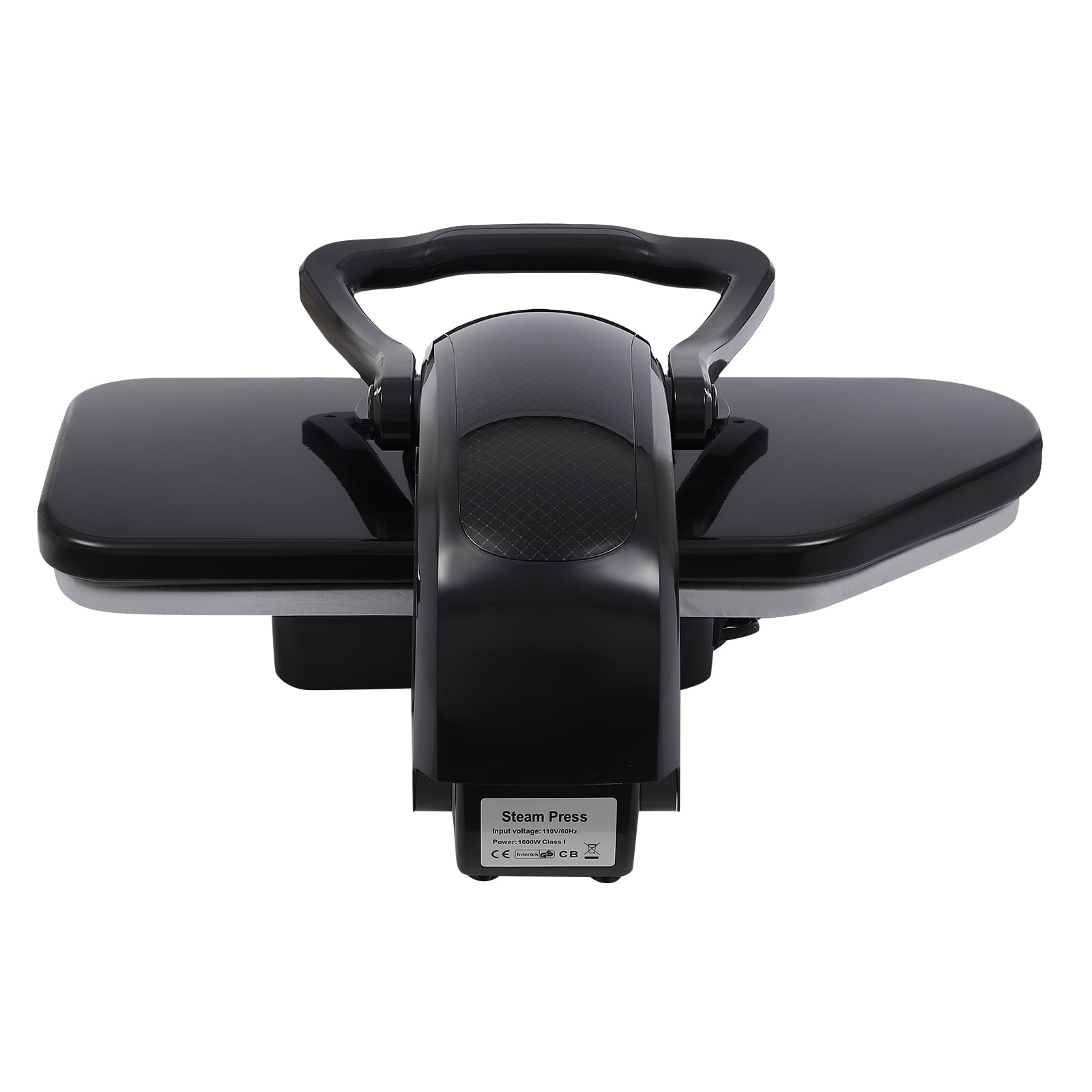 ChicHomey 1600W Intelligent Steam Press,5 Fabric Modes,AI Touchscreen,Quick Heating,for Home & Clothing Shops,Black