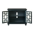 thumbnail image 6 of Martin Svensson Home Elegant Small Spaces TV Stand, Blue, 6 of 9