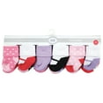 thumbnail image 3 of Luvable Friends Cotton Rich Baby Terry Socks 24-Pack, Coral Lilac Mary Janes, 6-12 Months, 3 of 3
