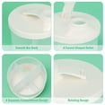 thumbnail image 5 of Contenedor de fórmula giratorio de cuatro compartimentos antiderrames para llevar, contenedor de bocadillos de leche en polvo para niños para viajes al aire libre de bebés y niños pequeños, 5 of 5