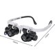 thumbnail image 5 of Lupas Lupa telescópica Gafas Lupas Luz LED 8X / 15X / 23X Gafas de aumento, 5 of 8