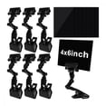 thumbnail image 2 of Soporte de Letrero con Clip Ajustable LIUYMXG 6 Piezas Doble Clips Negro, 2 of 5