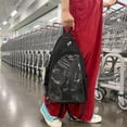 thumbnail image 5 of Ita Bag Transparent Shoulder Bag Chest Bag Simple Pin Display Chest Pack Single Shoulder Crossbody Bag Handbag Phone Bag for Women Men, 5 of 7
