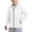 White, variant on Kids' Solid Color Softshell Jacket, Lightweight Hooded Windbreaker with Zipper Side Pockets for Outdoor Play, Daily Outings and Casual Activities, Suitable for Kids, 3‑12 Years Orange 7-8 Years