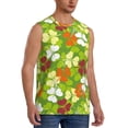 thumbnail image 2 of Yiaed St. Patrick's Day3 Print Men's Singlet Vests Summer Running Muscle Tank Tops Gym Undershirt Round Neck Sleeveless for man, 2 of 5