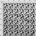 thumbnail image 2 of oneOone Polyester Lycra Black Fabric Dots Craft Projects Decor Fabric Printed By The Yard 56 Inch Wide - 3V, 2 of 4