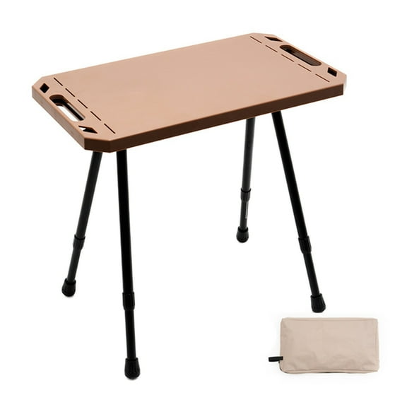 Jesscasday Foldable Camping Table Lightweight Folding Table Picnic Desk for Fishing BBQ