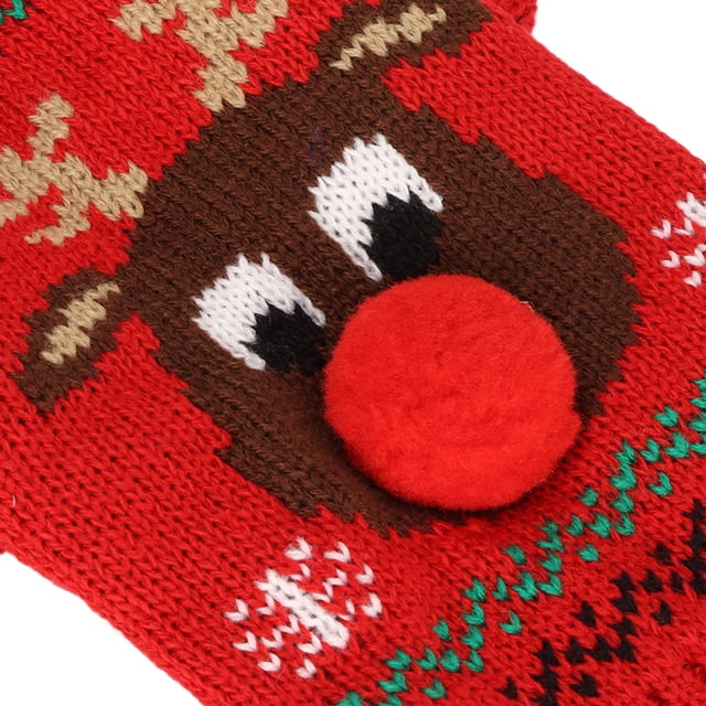 Suéteres navideños para perros, suéteres de nieve para perros, suéter grueso de muñeco de nieve para perros, suéter navideño para perros, diseño elevado