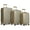 Beige, variant on Legion Hardside Spinner TSA Combination Lock Luggage Set, Burgundy - 3 Piece
