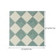 thumbnail image 2 of Simulación decorativa Tile de muñecas de dos lados Modelo de piso de piso retro accesorio de baldosas, 2 of 4