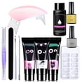 thumbnail image 1 of Gel Nail Extension Set, Nail Extension Gel Kit All In One Lightweight  For Beginners For Home, 1 of 8