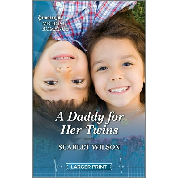 A Daddy for Her Twins (Paperback)(Large Print)