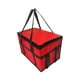 thumbnail image 3 of Bolsa térmica para comestibles, contenedor para almacenar alimentos con cierre de cremallera, bolsa de entrega aislada, bolsa para calentar alimentos Rojo, 3 of 8