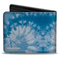 thumbnail image 2 of Nickelodeon Wallet, Bifold, SpongeBob SquarePants Imma Head Out Chair Pose Tie Dye Blues, Vegan Leather, 2 of 5