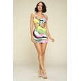 thumbnail image 3 of Multi Color Dress With Front Cut Out, 3 of 5