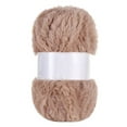 thumbnail image 3 of Cotton Yarn Weaving Yarn DIY Craft Kit 2 Skeins Yarn Chunky Yarn Eyelash Yarn For Crochet Knit Coarse Yarn Imitation Wool Yarn, 3 of 6